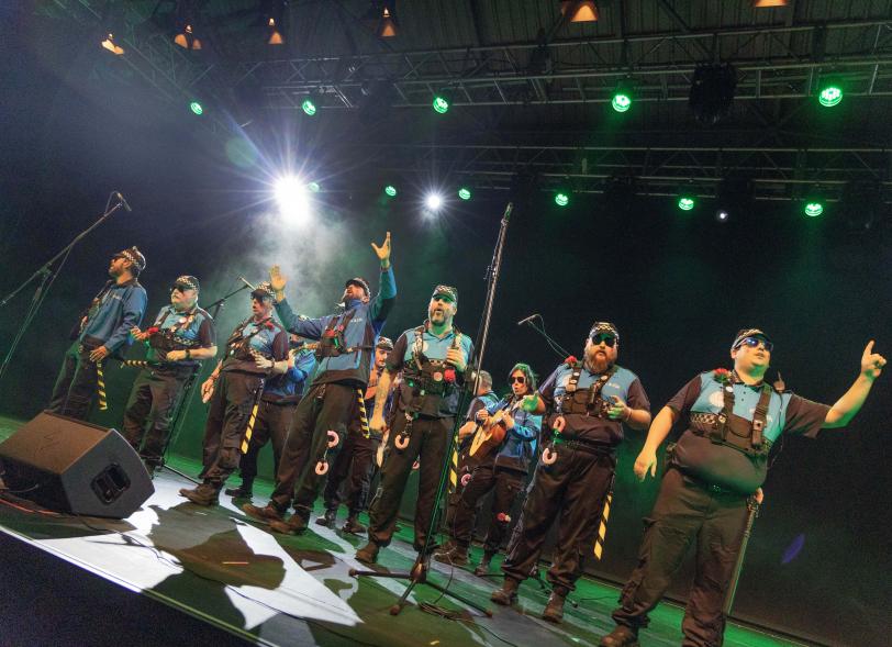 Gala por el 'Día de Andalucía' 2024, actuación de la chirigota de Madrid