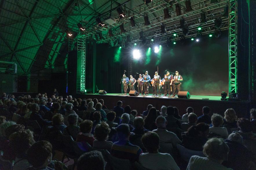 Gala por el 'Día de Andalucía' 2024, actuación de la chirigota de Madrid