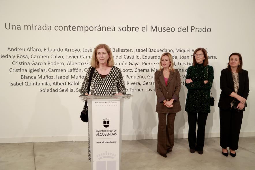 Inauguración de la exposición 'Una mirada contemporánea sobre el Museo del Prado', miembros de la Fundación Amigos del Museo del Prado