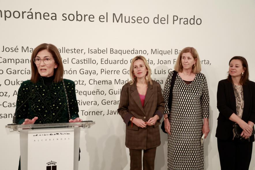 Inauguración de la exposición 'Una mirada contemporánea sobre el Museo del Prado', miembros de la Fundación Amigos del Museo del Prado