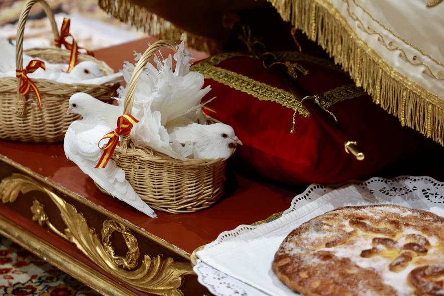 Procesión y Misa de las Candelas 2024, tortas de las candelas