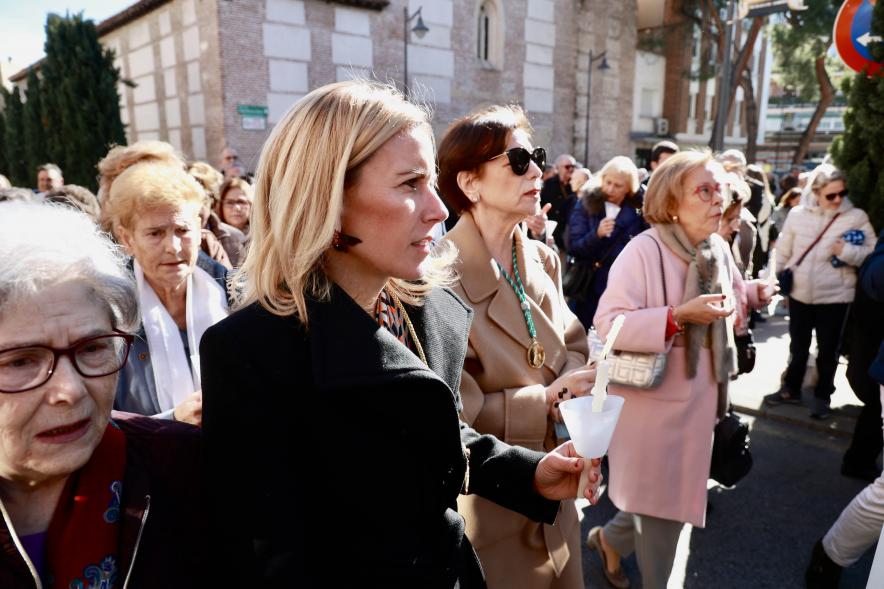 Procesión y Misa de las Candelas 2024, asistentes a la misa