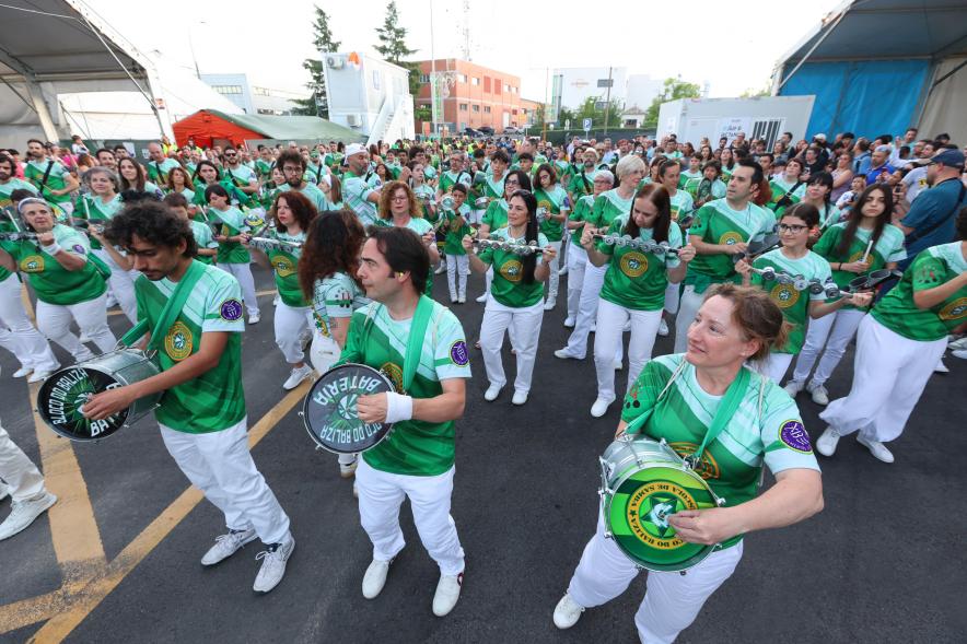 San Isidro 2024 - Gran Batucada de ritmos brasileiros, batucada