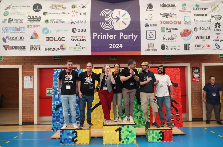 3D Printer Party  2024, entrega de premios