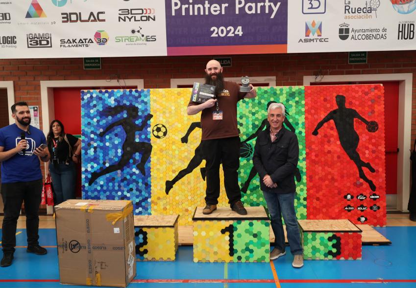 3D Printer Party  2024, entrega de premios