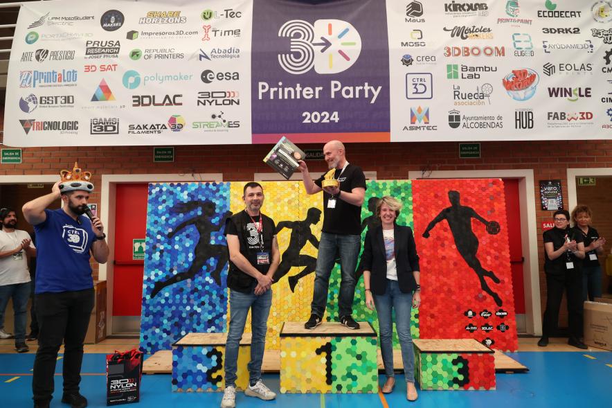 3D Printer Party  2024, entrega de premios