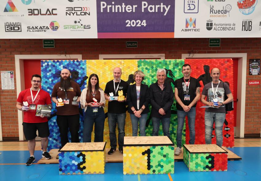 3D Printer Party  2024, entrega de premios