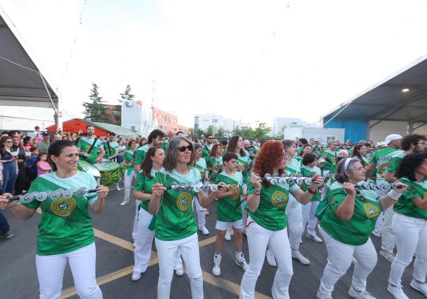 San Isidro 2024 - Gran Batucada de ritmos brasileiros, batucada