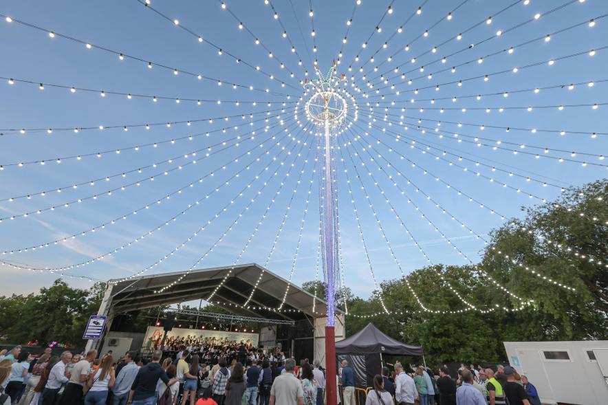 San Isidro 2024 - Inauguración, encendido de luces