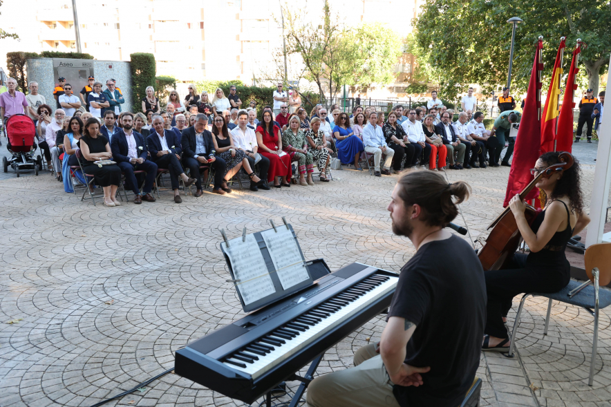 Homenaje a Miguel Ángel Blanco, acto homenaje