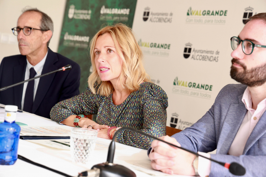Presentación a medios de "Acciones públicas y sostenibilidad del Proyecto Valgrande", palabras alcaldesa