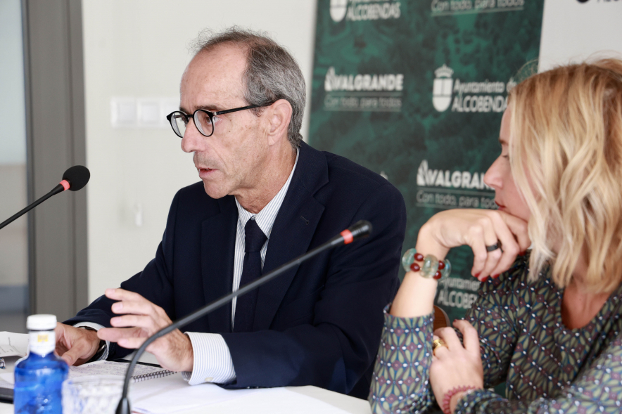Presentación a medios de "Acciones públicas y sostenibilidad del Proyecto Valgrande", palabras presidente de Junta de Compensación Valgrande