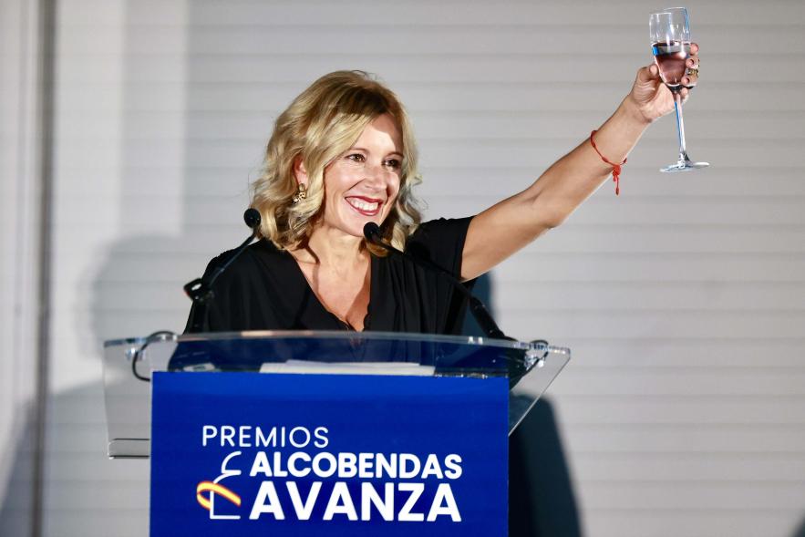 Entrega de los "Premios Alcobendas Avanza", brindis alcaldesa
