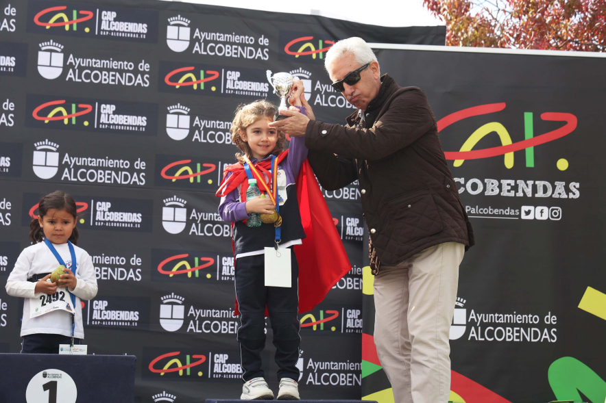 XXXIV Milla Escolar, entrega de trofeos