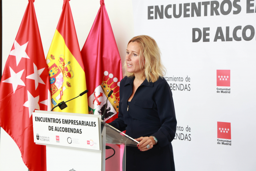 II Encuentro Empresarial, palabras alcaldesa