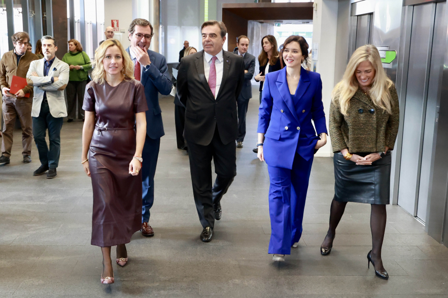 Madrid Investment Forum 2024, autoridades entrando