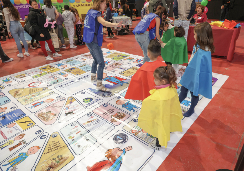 Gran Fiesta del Día Universal de la Infancia, actividades
