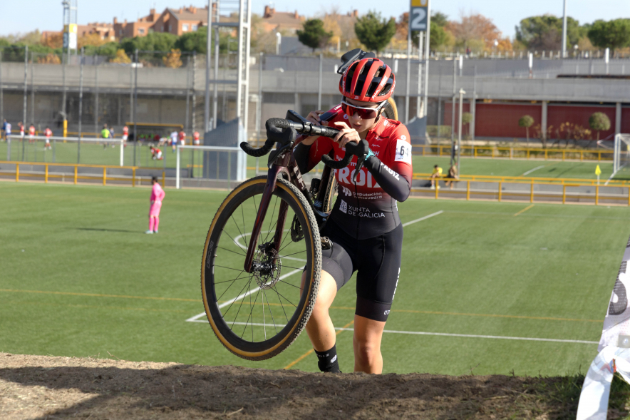 XII Ciclocross Ciudad de Alcobendas EnBici, ciclista compitiendo