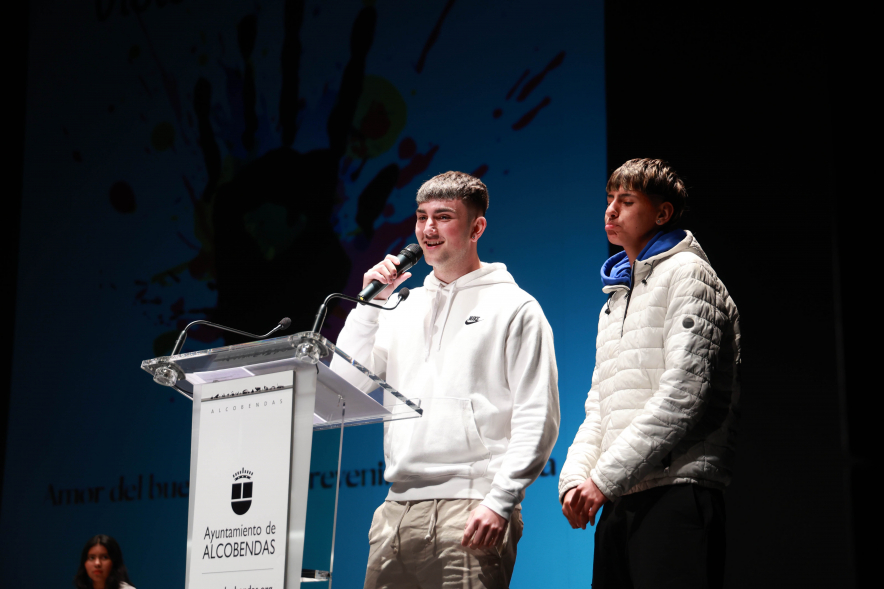 Jornada "Pon Fin", palabras alumnos