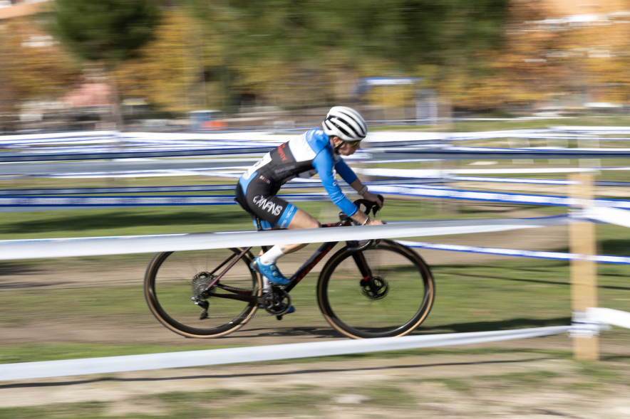 XII Ciclocross Ciudad de Alcobendas EnBici, ciclista compitiendo