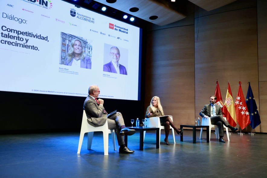 Madrid Investment Forum 2024, mesa de diálogo