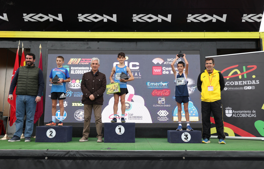 XLII Cross Internacional de la Constitución, podio
