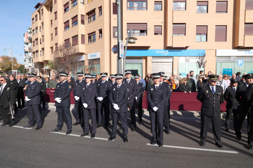 Día de la Constitución, cuerpos de seguridad