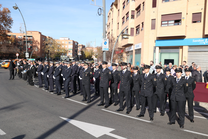 Día de la Constitución, cuerpos de seguridad
