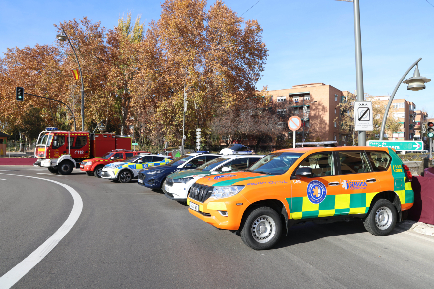 Día de la Constitución, vehículos de movilidad y seguridad del ayuntamiento