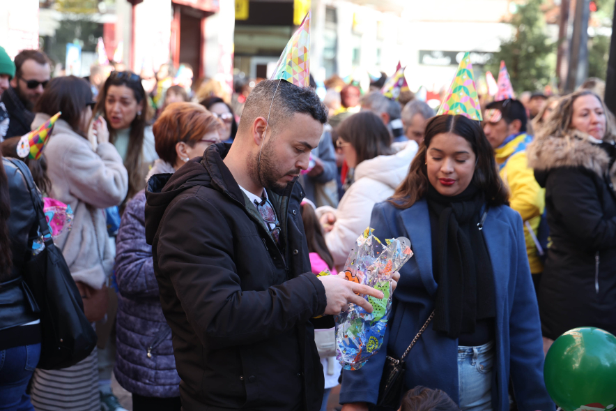 Celebración de las préuvas, ambiente en Plaza del Pueblo