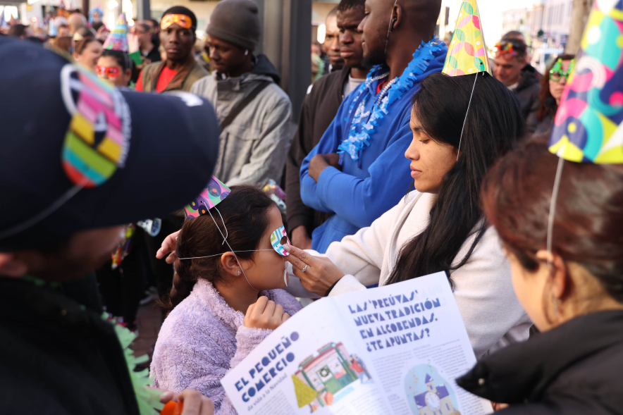 Celebración de las préuvas, ambiente en Plaza del Pueblo
