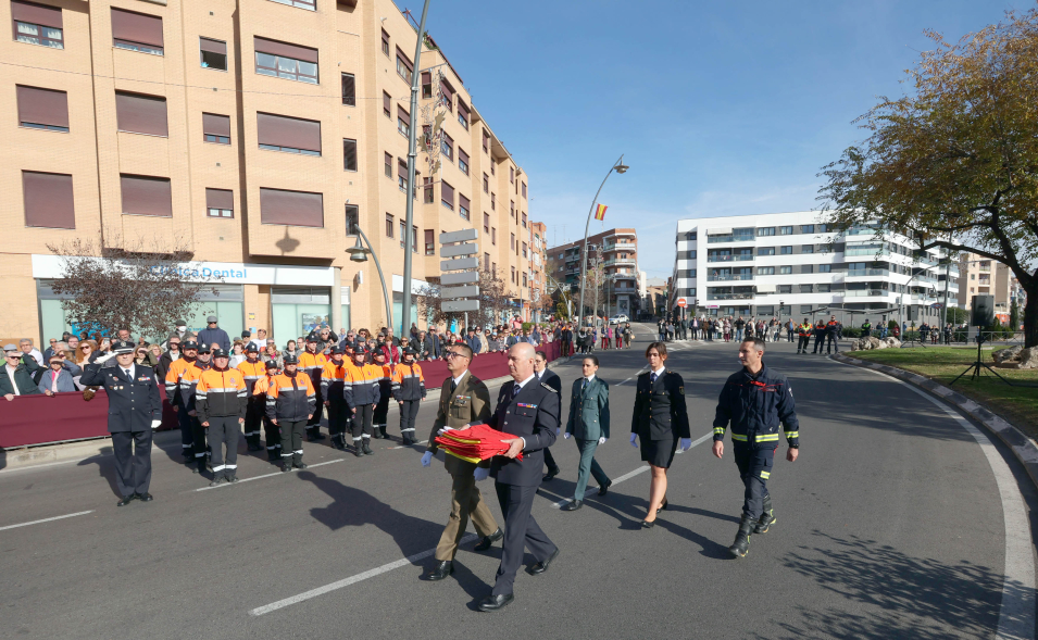 Día de la Constitución, cuerpos de seguridad
