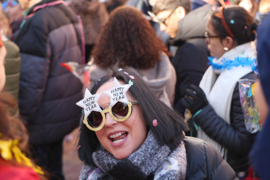 Celebración de las préuvas, ambiente en Plaza del Pueblo