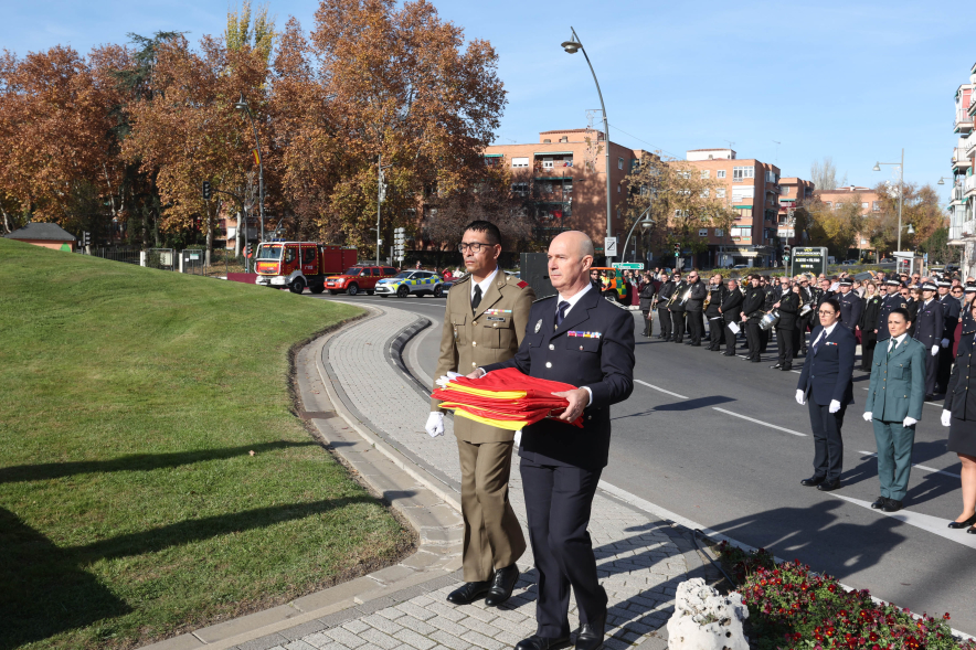 Día de la Constitución, cuerpos de seguridad