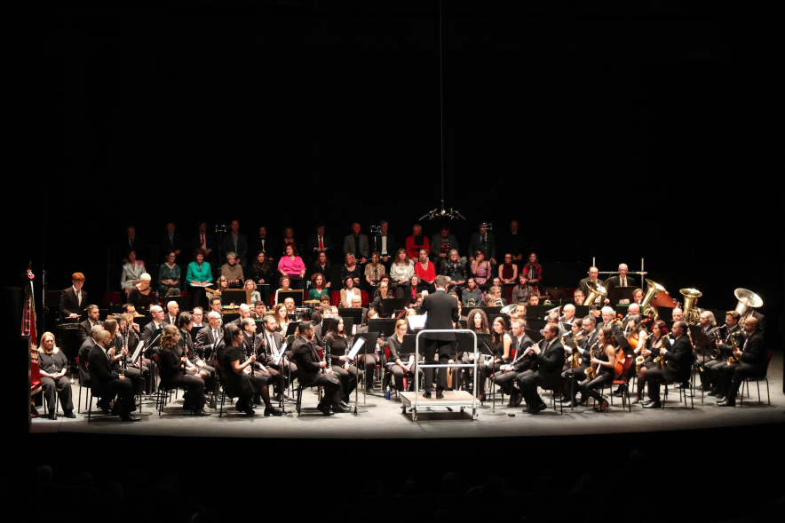 Concierto de Navidad, actuación Banda Municipal y Coral de Alcobendas