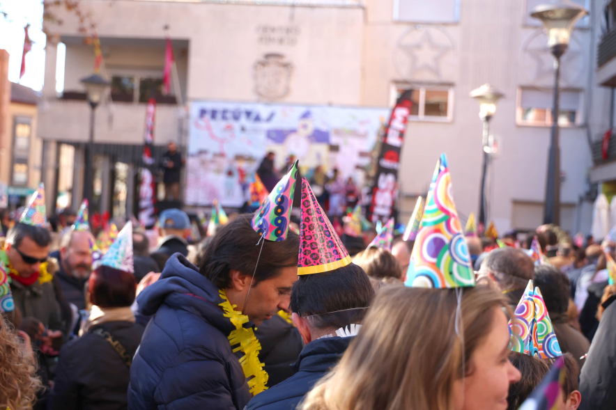 Celebración de las préuvas, ambiente en Plaza del Pueblo