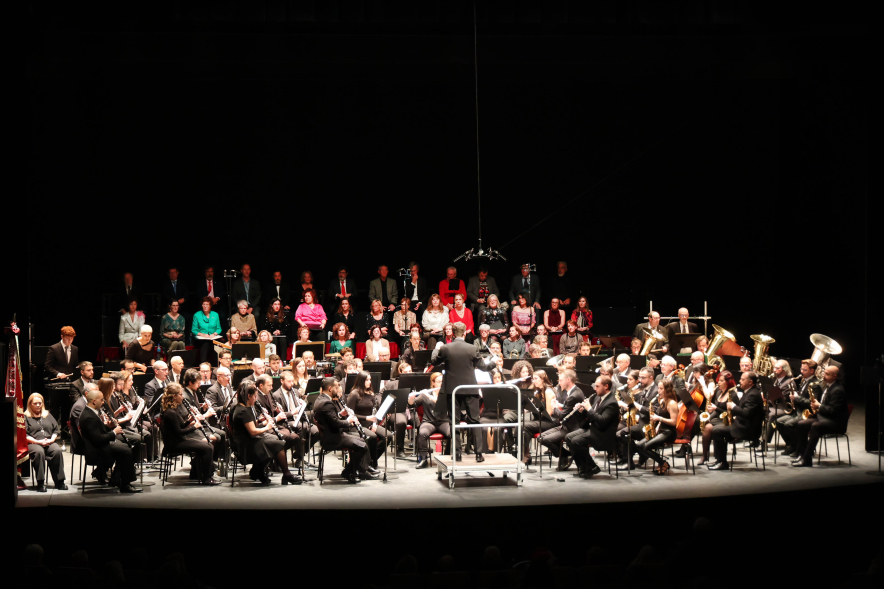 Concierto de Navidad, actuación Banda Municipal y Coral de Alcobendas