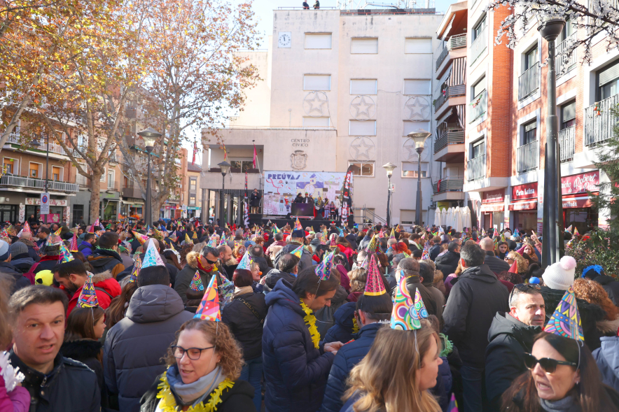 Celebración de las préuvas, ambiente en Plaza del Pueblo