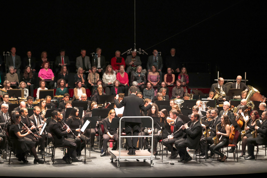 Concierto de Navidad, actuación Banda Municipal y Coral de Alcobendas
