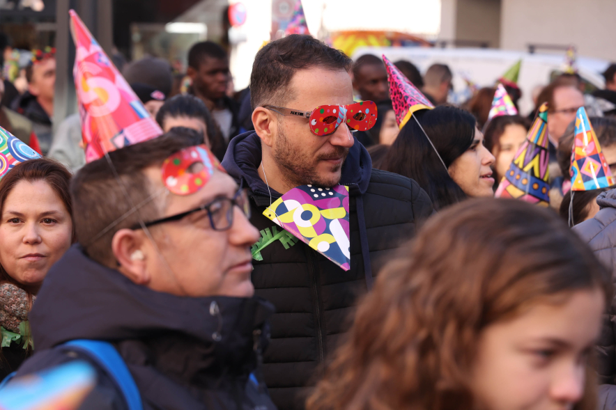 Celebración de las préuvas, ambiente en Plaza del Pueblo