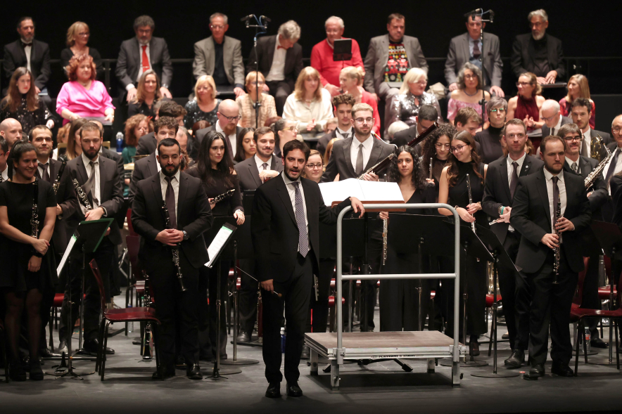 Concierto de Navidad, actuación Banda Municipal y Coral de Alcobendas