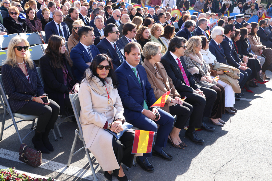 Día de la Constitución, asistentes al acto