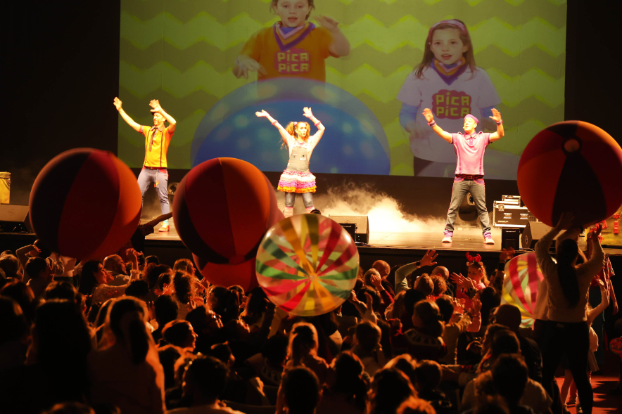 Musical Pica - Pica: "¡Hola Caracola!", actuación en La Esfera