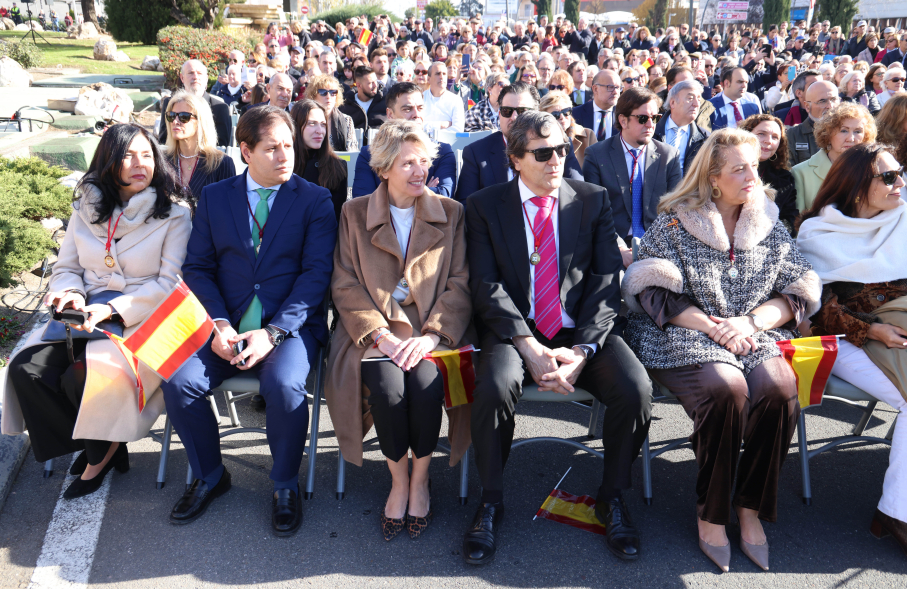 Día de la Constitución, asistentes al acto