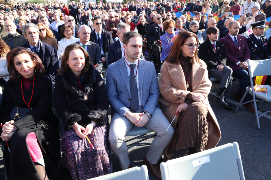 Día de la Constitución, concejales entre los asistentes