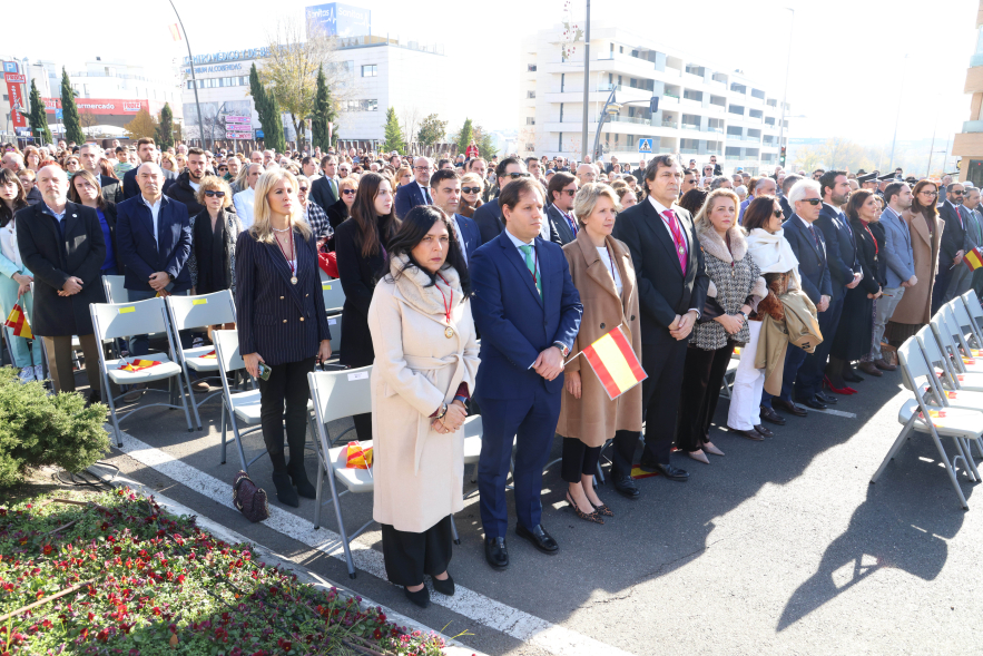 Día de la Constitución, asistentes al Acto