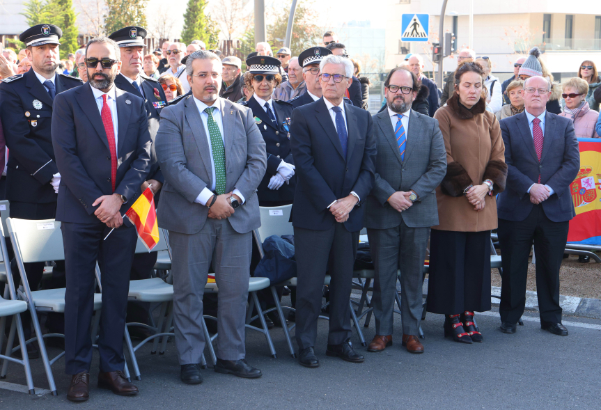 Día de la Constitución, asistentes al acto