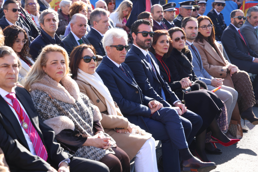 Día de la Constitución, concejales entre los asistentes