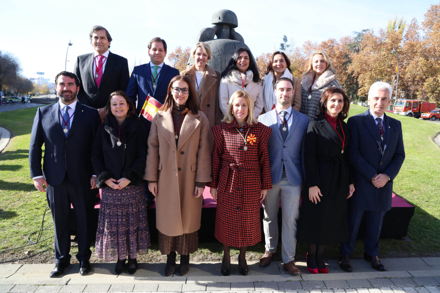 Día de la Constitución, foto familia