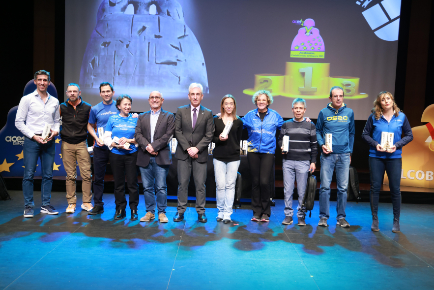 Premios del Deporte "Ciudad de Alcobendas" 2024 Categoría Máster, entrega de premios
